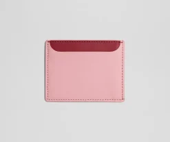 Card Case in Flamingo Pink