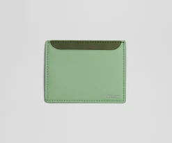 Card Case in Sea Green