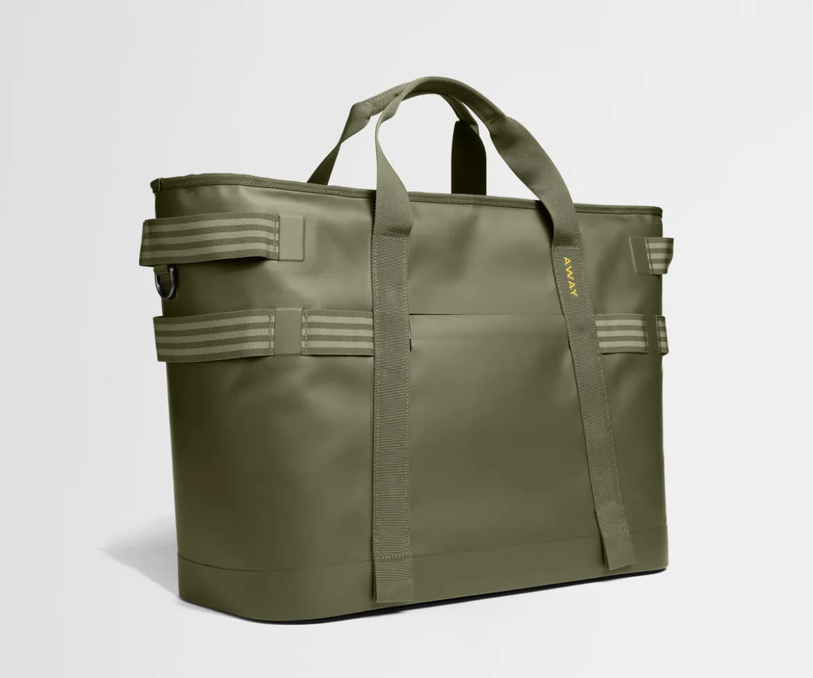 Cooler Tote in Olive Green