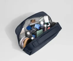 Extra Large Toiletry Bag in Navy Blue