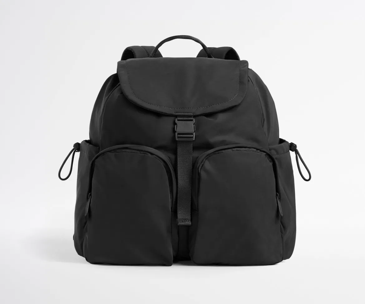 Featherlight Cargo Backpack in Jet Black