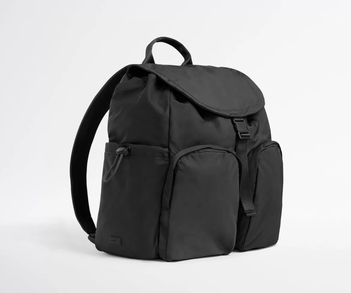 Featherlight Cargo Backpack in Jet Black