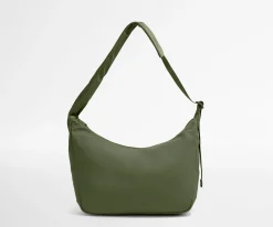 Featherlight Crossbody in Olive Green
