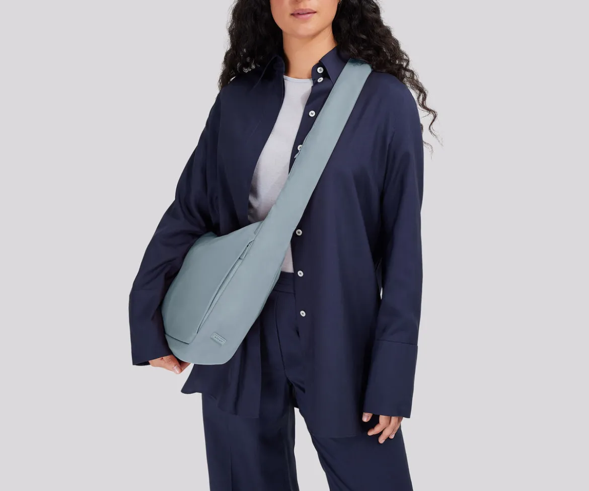 Featherlight Crossbody in Arctic Blue