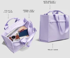 Featherlight Daily Tote in Opal Blue