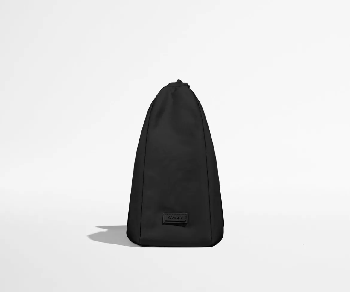 Featherlight Duo Crossbody in Jet Black