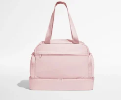 Featherlight Overnight Bag in Blush Pink