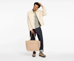 Featherlight Tote in Camel Brown