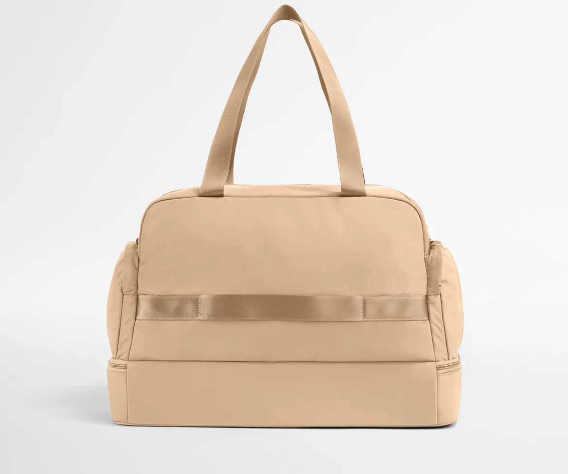 Featherlight Weekender in Camel Brown
