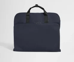 Garment Bag in Navy Blue