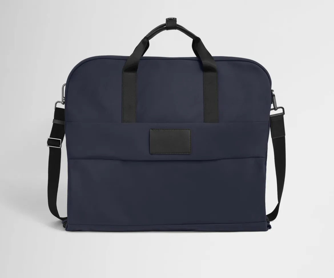 Garment Bag in Navy Blue