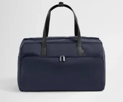 Garment Duffle in Navy Blue