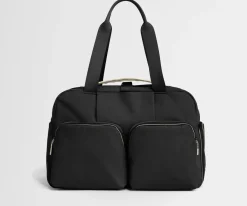 Gym Bag in Jet Black