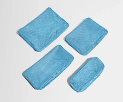 Insider Packing Cubes (Set of 4) in Opal Blue