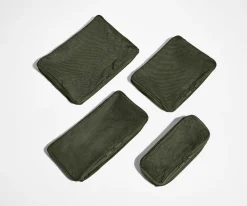 Insider Packing Cubes (Set of 4) in Olive Green