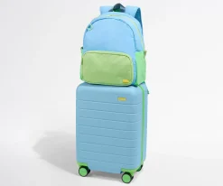 Kids Backpack in Dragonfly Blue