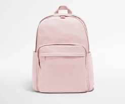 Large Featherlight Backpack in Blush Pink