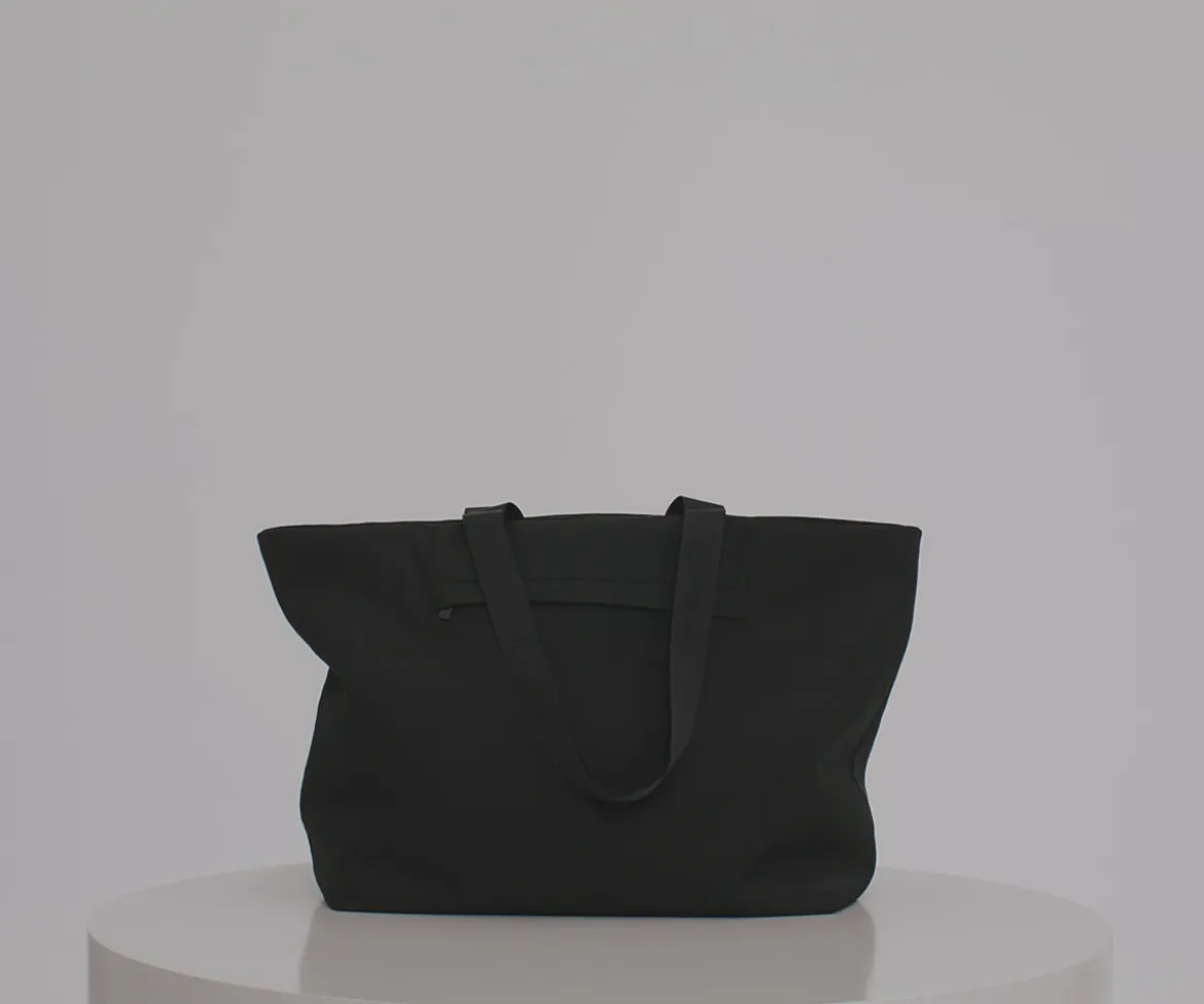 Large Featherlight Tote in Jet Black