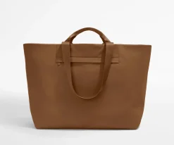 Large Featherlight Tote in Amaro Brown