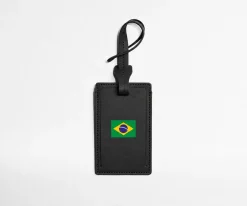 Match Day Luggage Tag in Brazil (Flag)