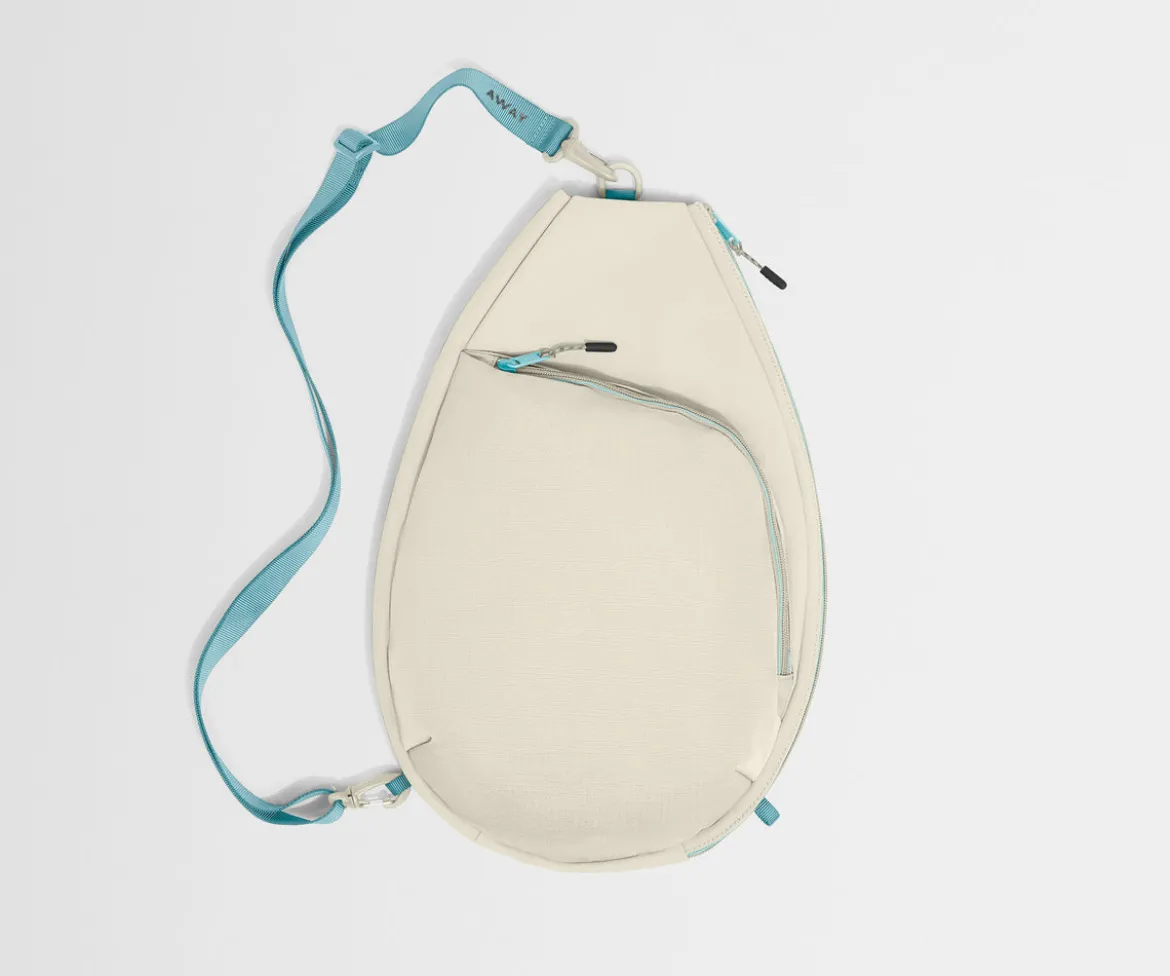 Racket Bag in Salt White