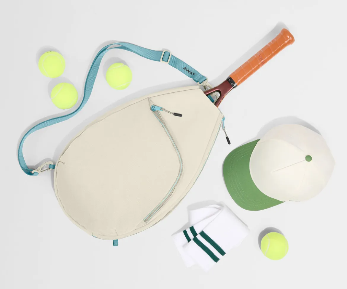 Racket Bag in Salt White
