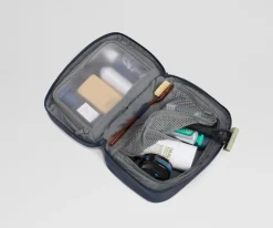 Small Toiletry Bag in Navy Blue