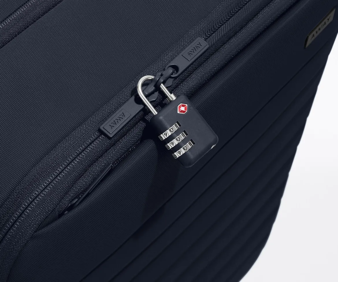 Softside Bigger Carry-On in Navy Blue