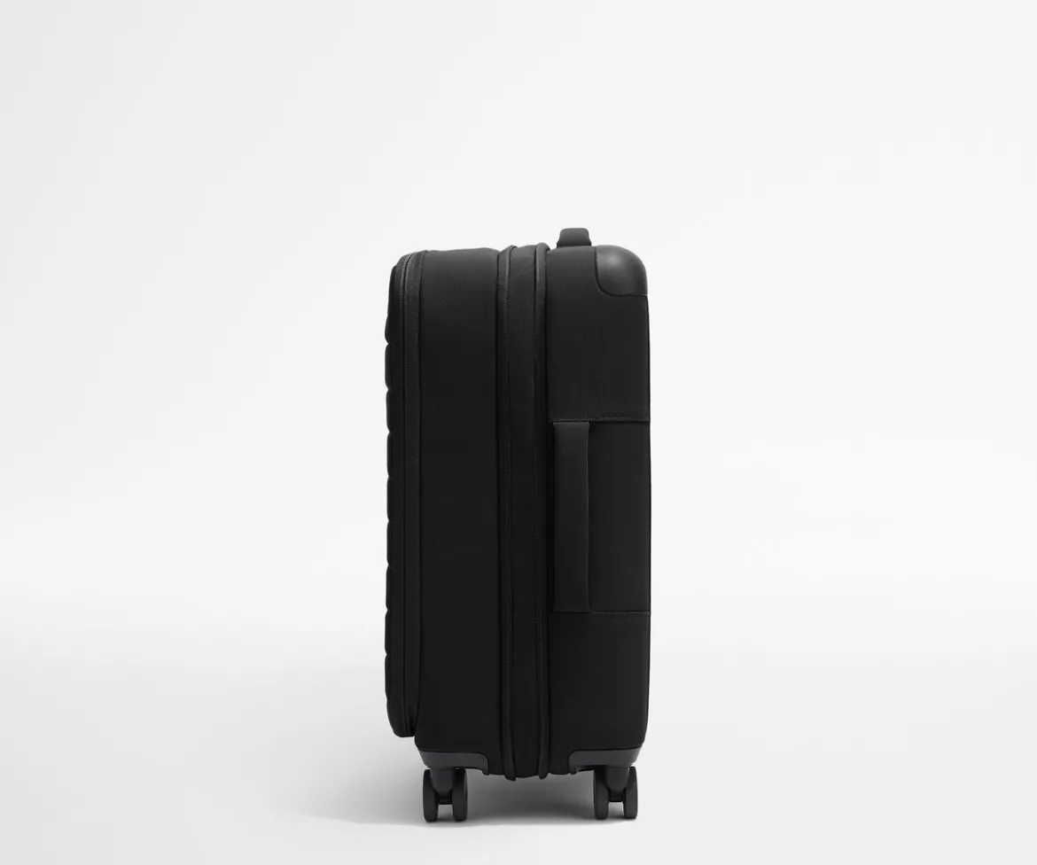 Softside Bigger Carry-On in Jet Black