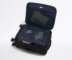 Softside Bigger Carry-On in Jet Black