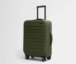 Softside Bigger Carry-On in Olive Green
