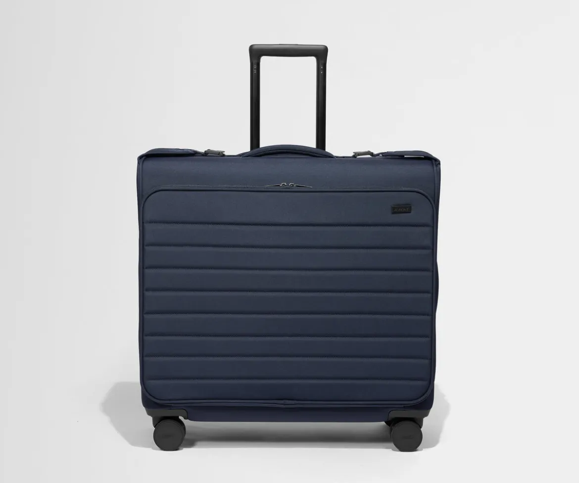 Softside Garment Roller in Navy Blue