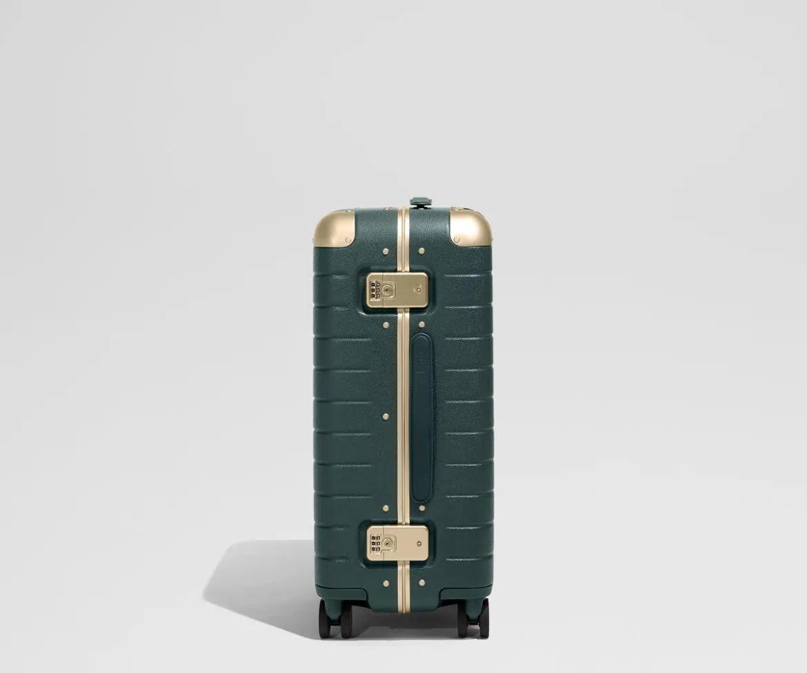 The Aluminum Edge Bigger Carry-On in Ivy Green