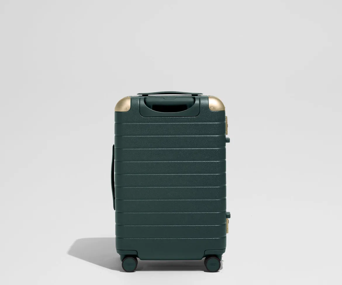 The Aluminum Edge Bigger Carry-On in Ivy Green