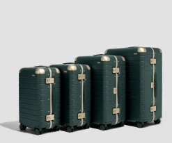 The Aluminum Edge Bigger Carry-On in Ivy Green