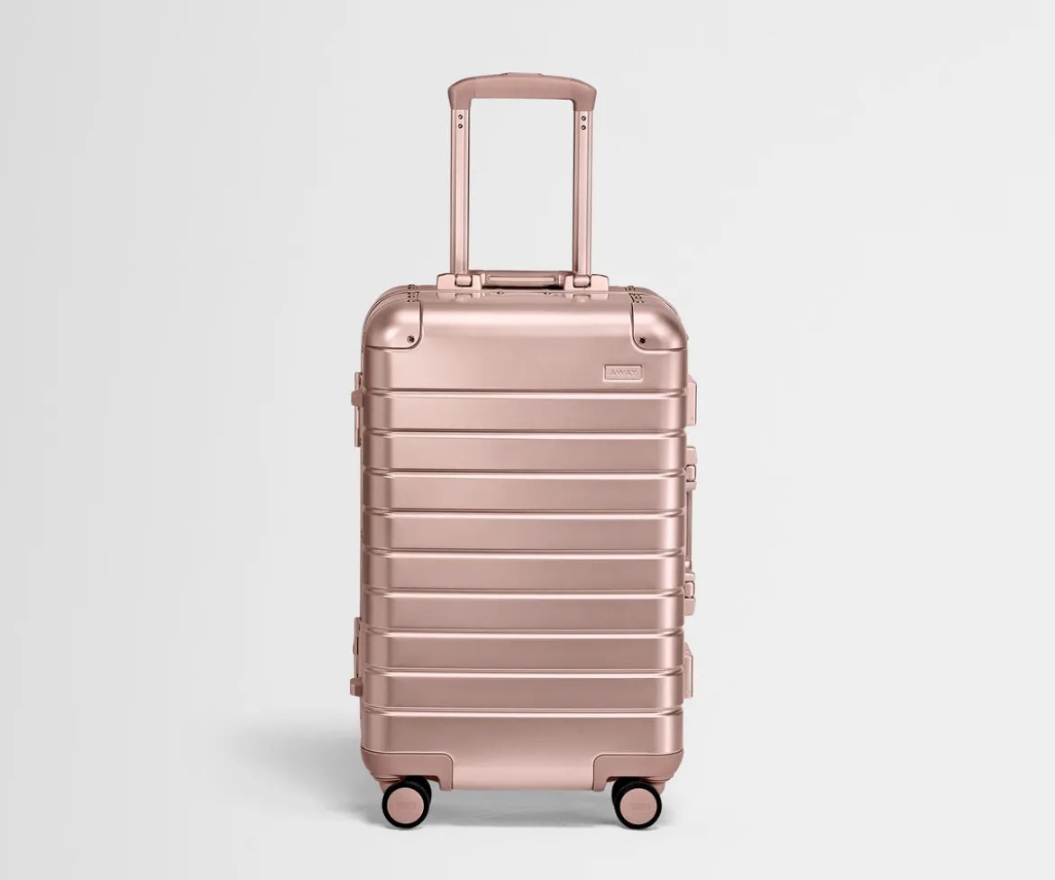 The Bigger Carry-On: Aluminum Edition in Rose Gold