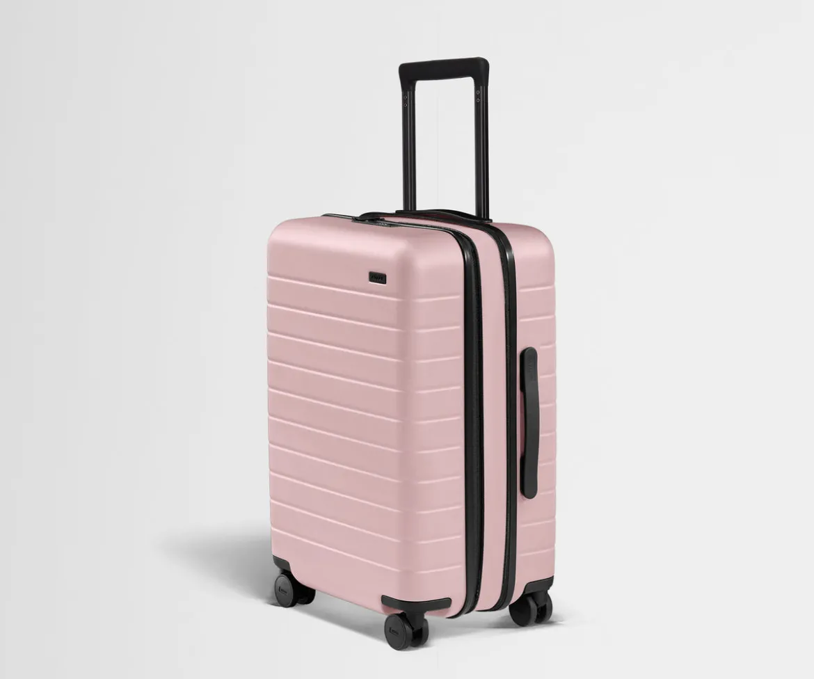 The Bigger Carry-On Flex in Blush Pink
