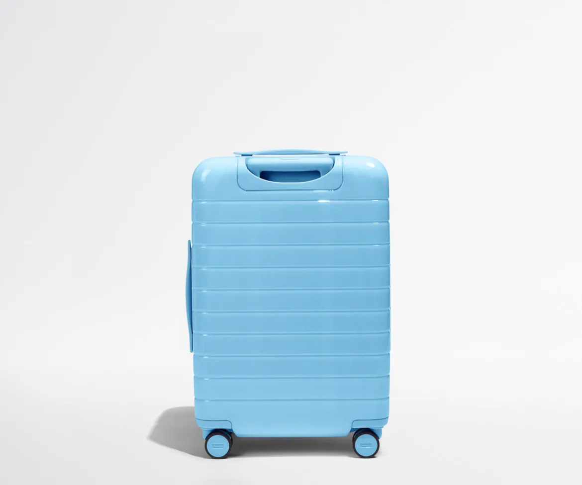 The Bigger Carry-On in Glazed Opal Blue
