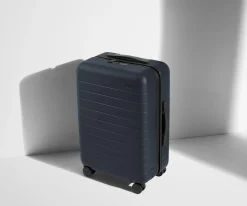 The Bigger Carry-On in Navy Blue