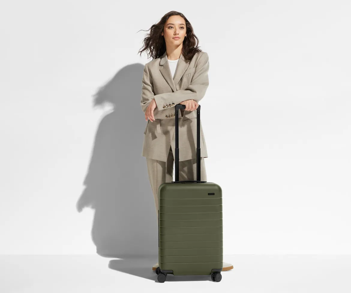 The Bigger Carry-On in Olive Green