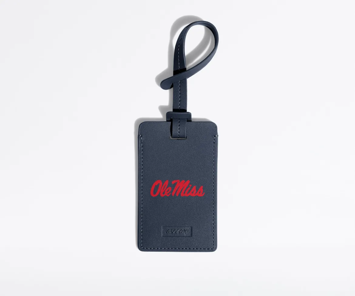 The Collegiate Luggage Tag in Ole Miss ®