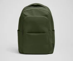 The Commuter Backpack in Olive Green
