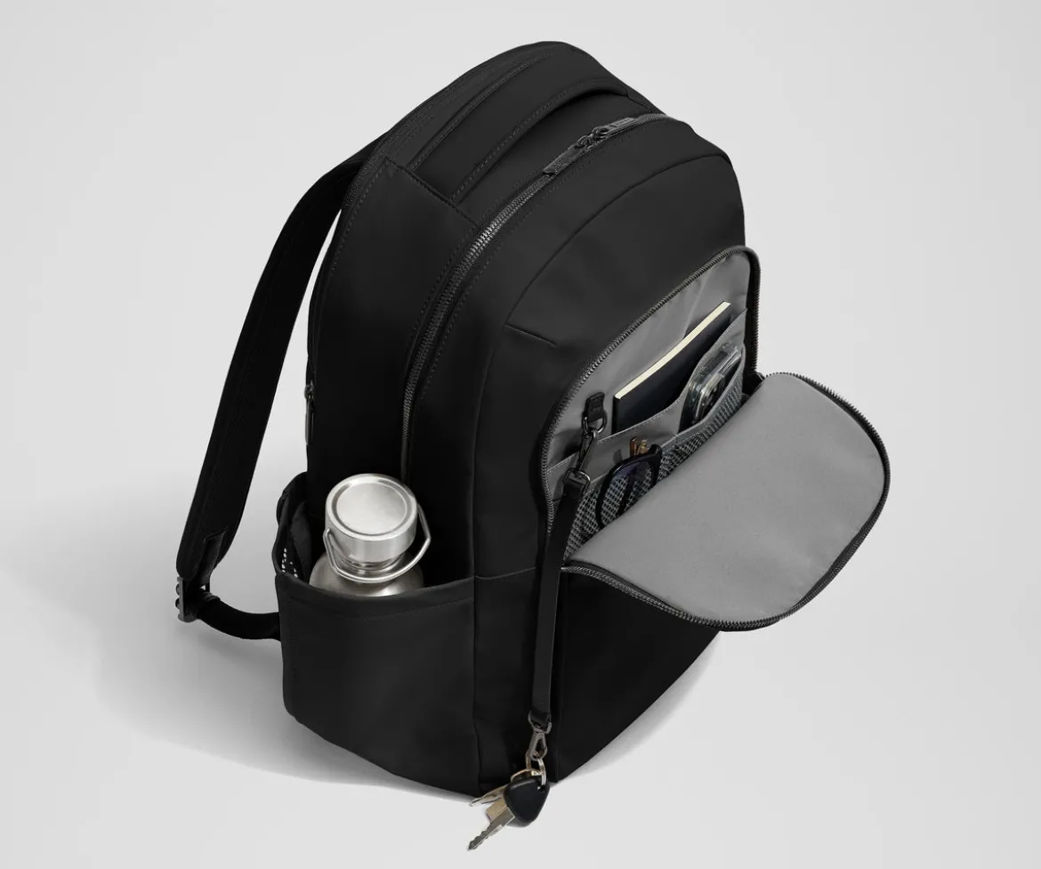 The Commuter Backpack in Jet Black