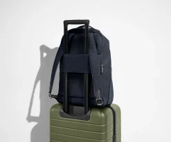 The Everywhere Zip Backpack in Navy Blue
