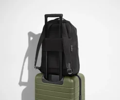 The Everywhere Zip Backpack in Jet Black