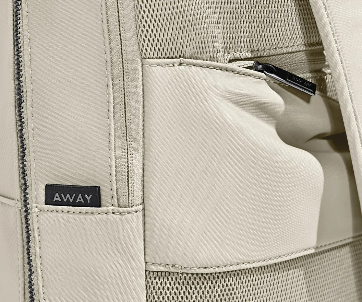 The Everywhere Zip Backpack in Salt White