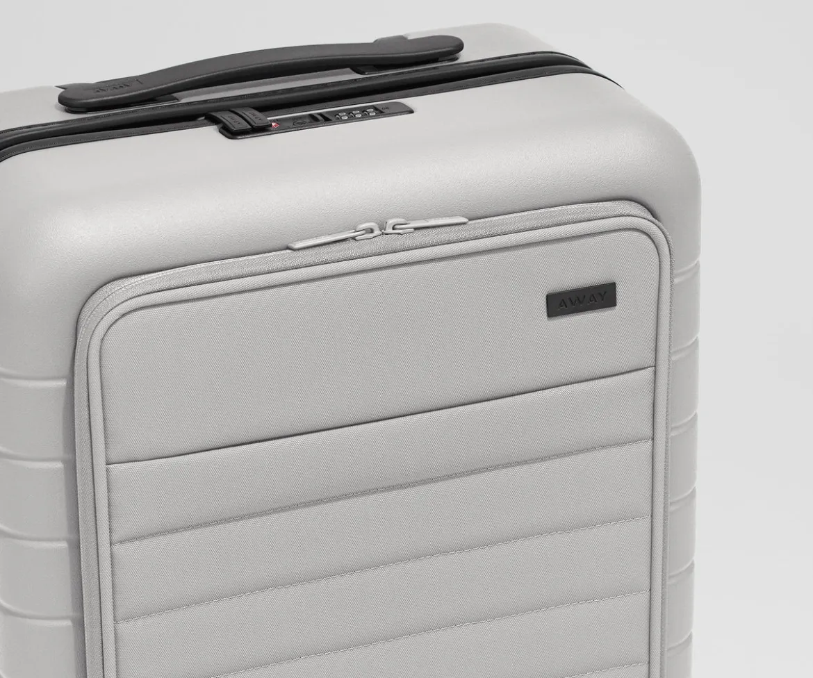 The Executive Bigger Carry-On in Cloud Gray