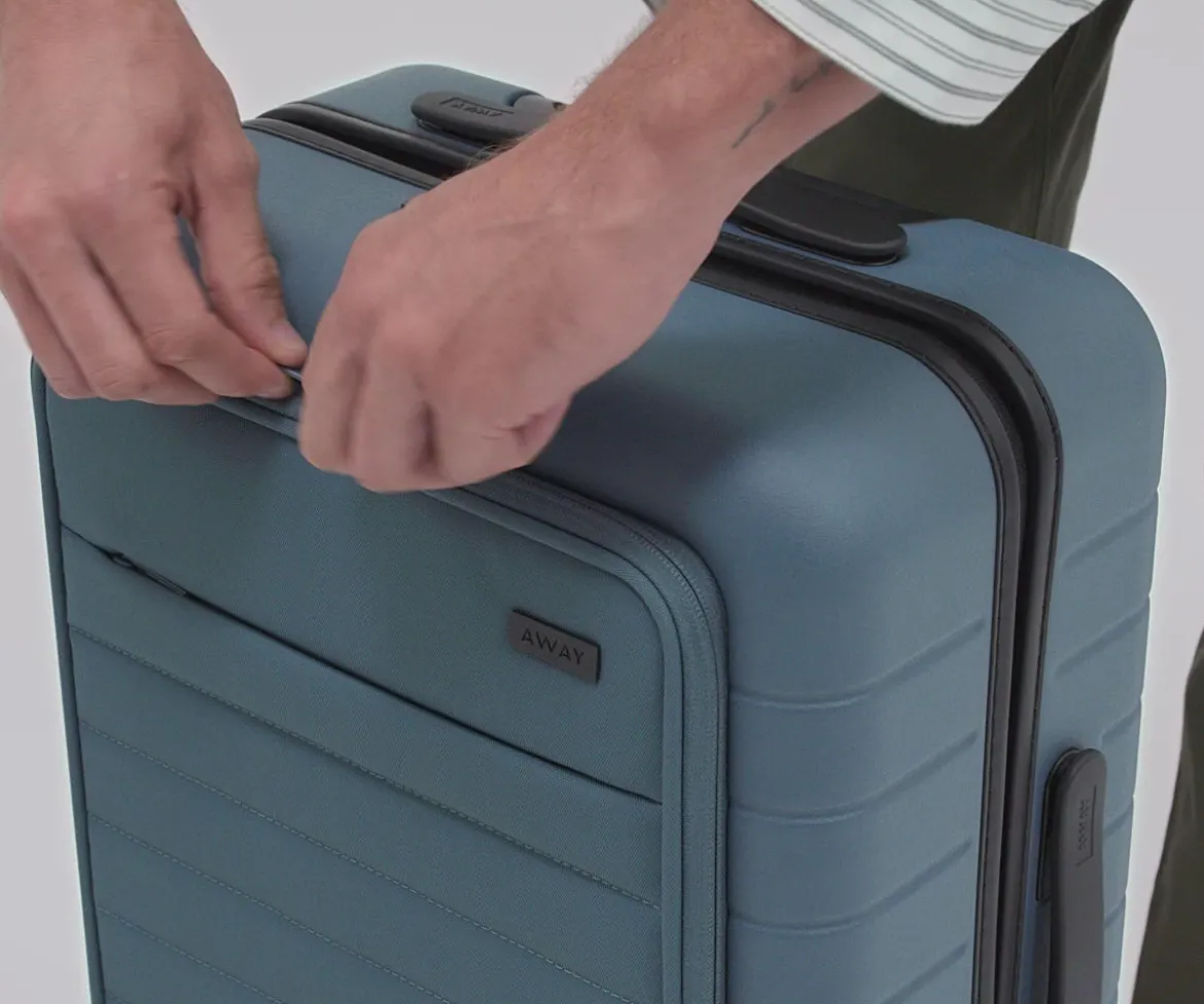 The Executive Bigger Carry-On in Cloud Gray