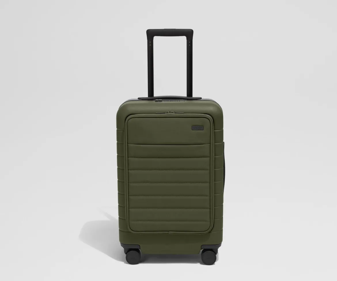The Executive Carry-On in Olive Green