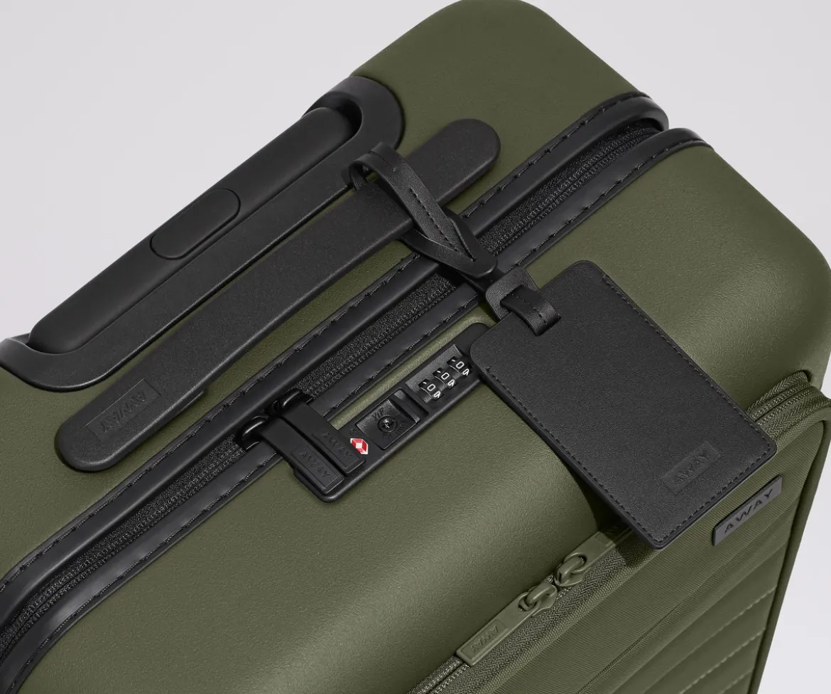 The Executive Carry-On in Olive Green